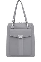 Сумка - рюкзак женская Ц-456 светло-серый