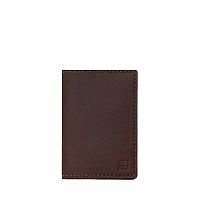 Обложка на паспорт коричневая ликер